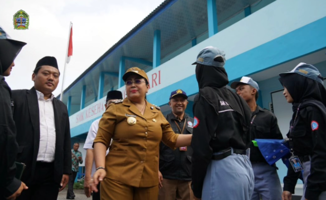 Bupati Gunungkidul Endah Subekti Kuntariningsih. [Facebook]